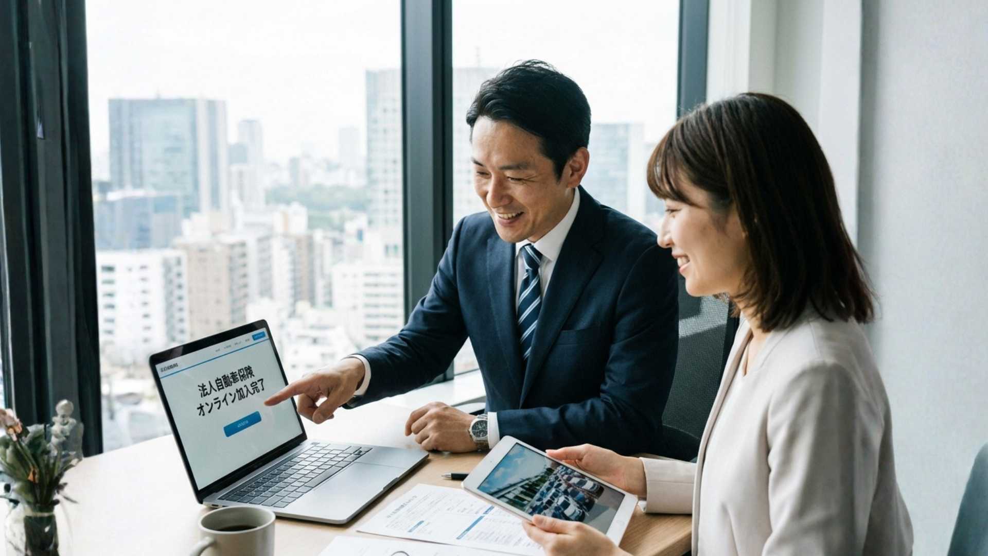 法人の自動車保険はネット加入OK？保険加入の条件と手順を徹底解説