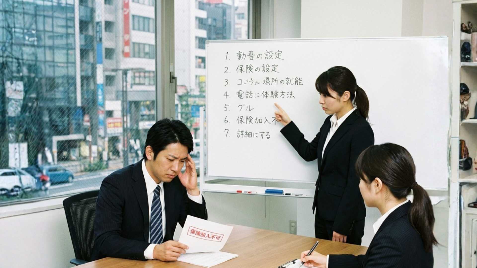 法人自動車保険が断られた直後の手順7つを保険のプロが徹底解説