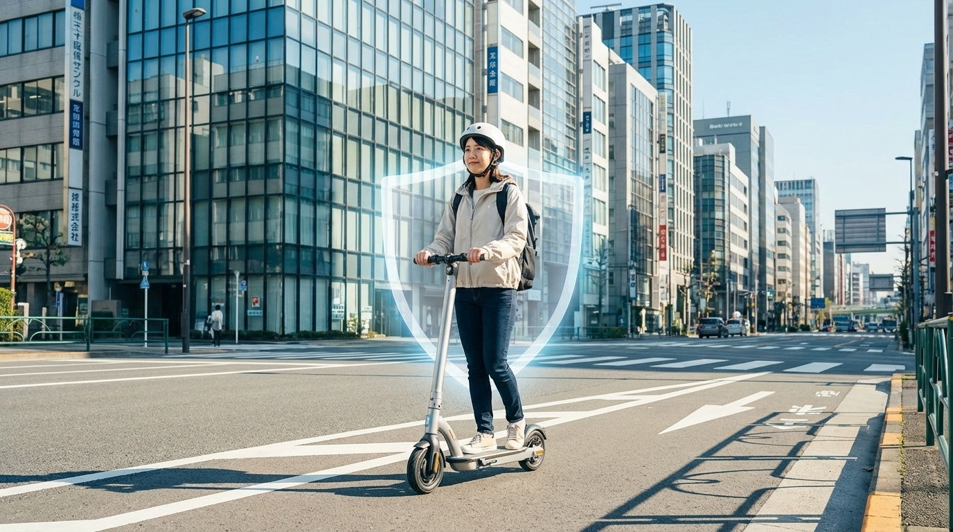 電動キックボードの保険は必須？自賠責と任意の最適解