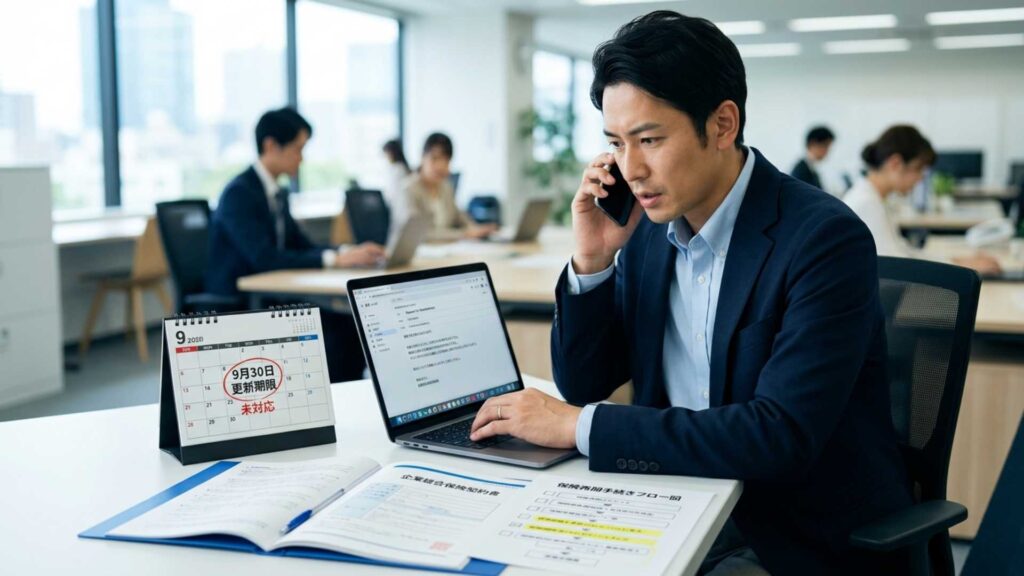 法人保険の更新を忘れた！今すぐやるべき対応と復活の手続き