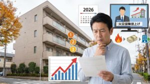 火災保険2026年値上げ対策｜アパートオーナー必読の3ステップのイメージ画像