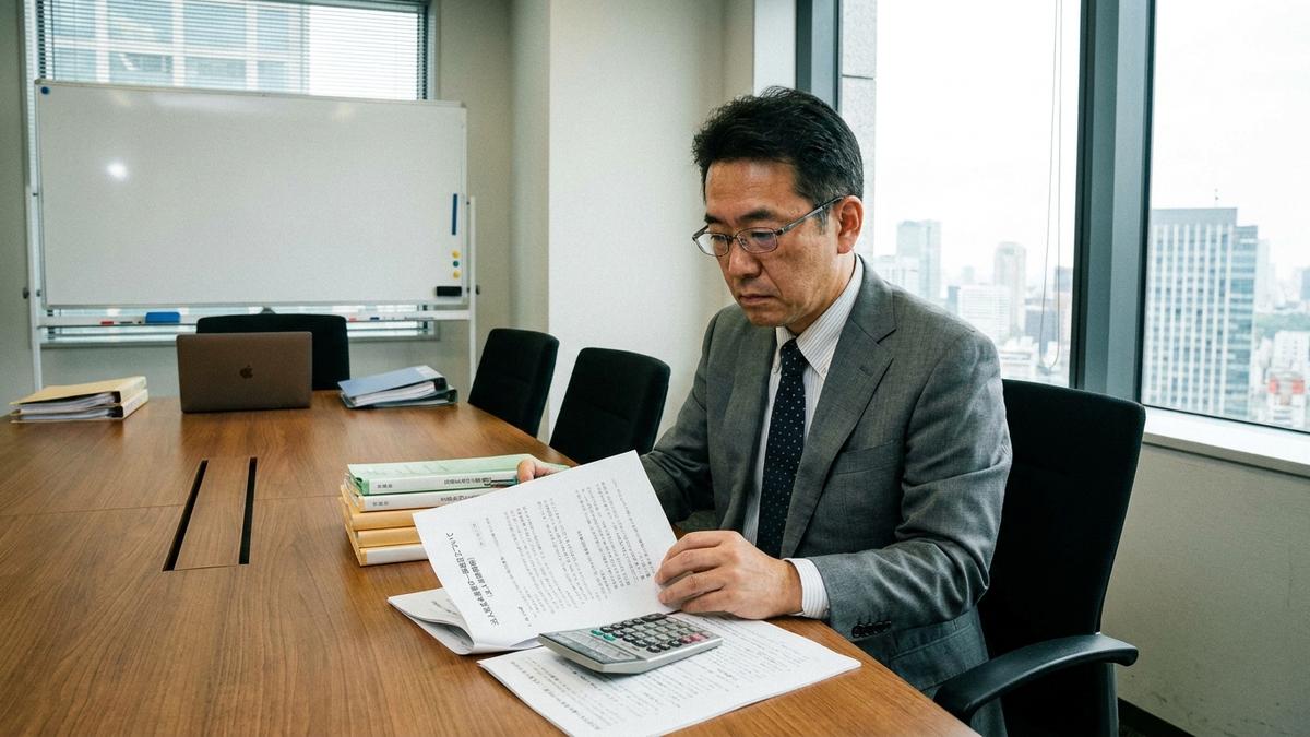 2019年税制改正後の法人保険経理処理ルールを確認する場面