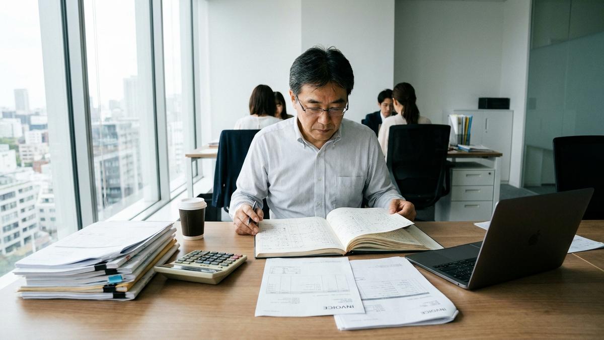 法人保険の経理処理を確認する会計士
