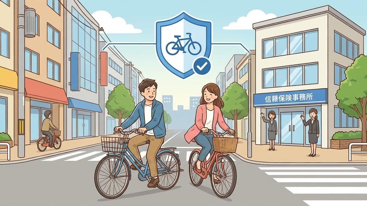 自転車保険は大人も必須？義務化と選び方を保険代理店が解説のイメージ画像