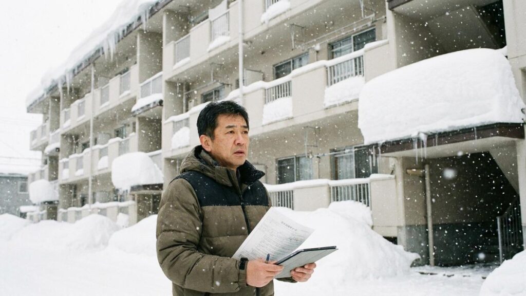 雪害は火災保険で補償される？アパートオーナー向けの申請ガイドのイメージ画像