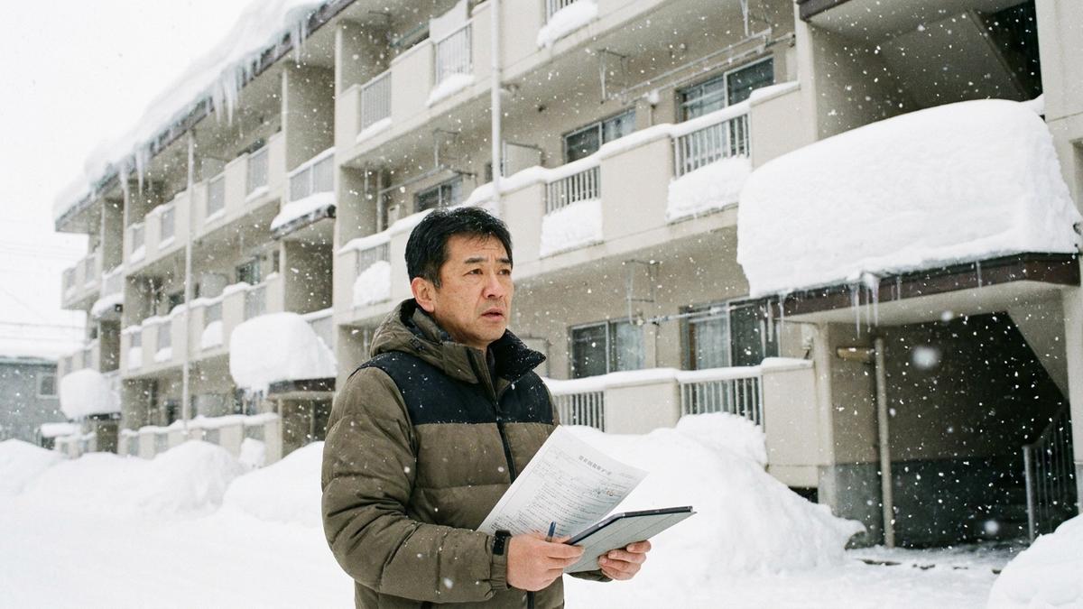 雪害は火災保険で補償される？アパートオーナー向けの申請ガイドのイメージ画像