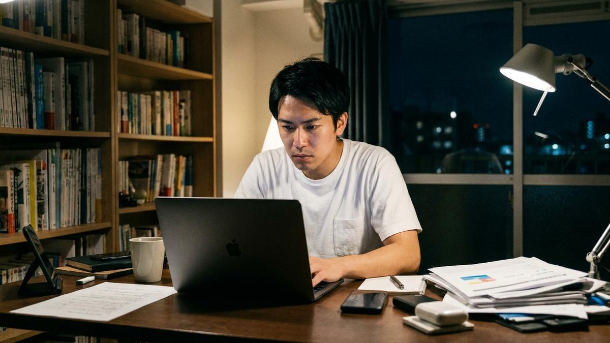副業をしながら保険について考える新社会人