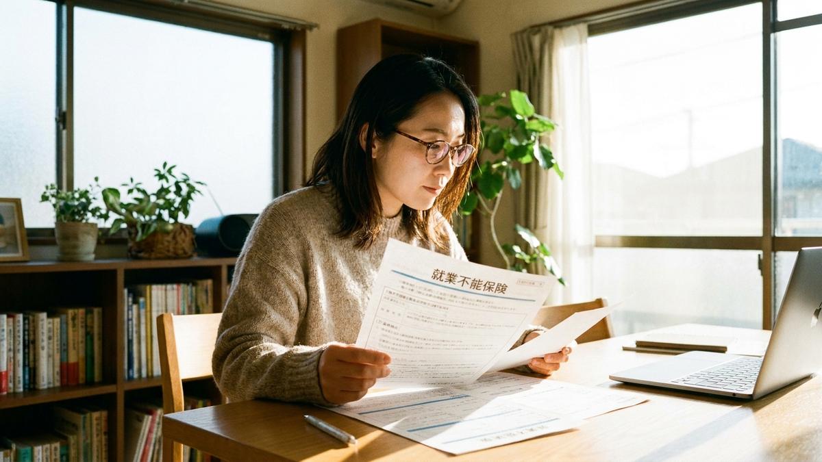 就業不能保険を検討する共働き夫婦の妻