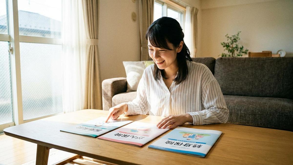 少人数向け代替保険を比較検討する女性