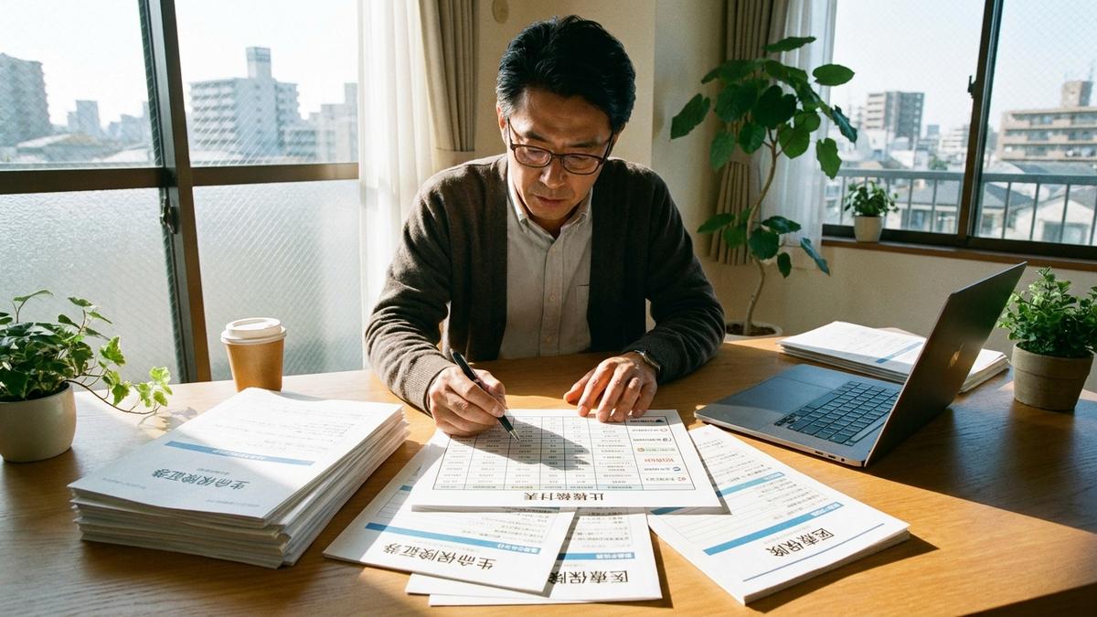 損保ジャパン特約と少額短期保険を比較検討するアパートオーナー