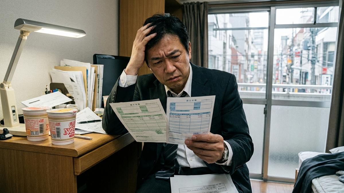 社会保険の二重加入による手取り減と手続きの煩雑さに悩む会社員