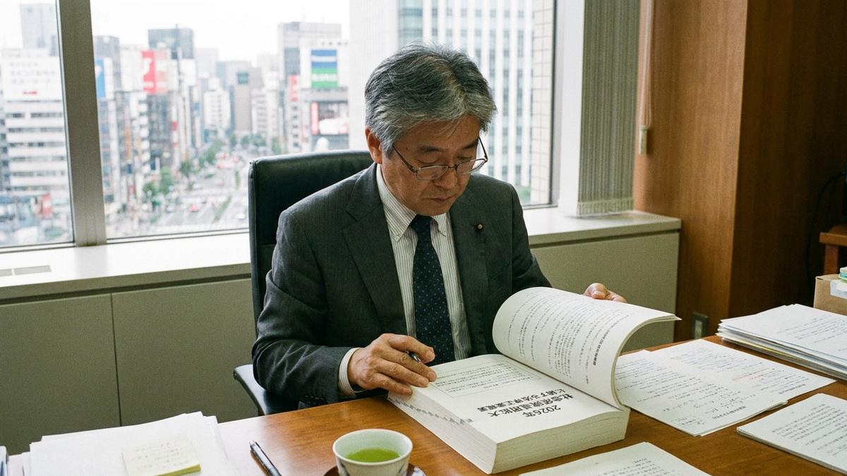 2026年10月の社会保険適用拡大の内容を確認するビジネスパーソン