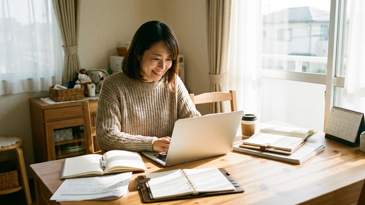 副業をしながら資産形成を考える30代女性