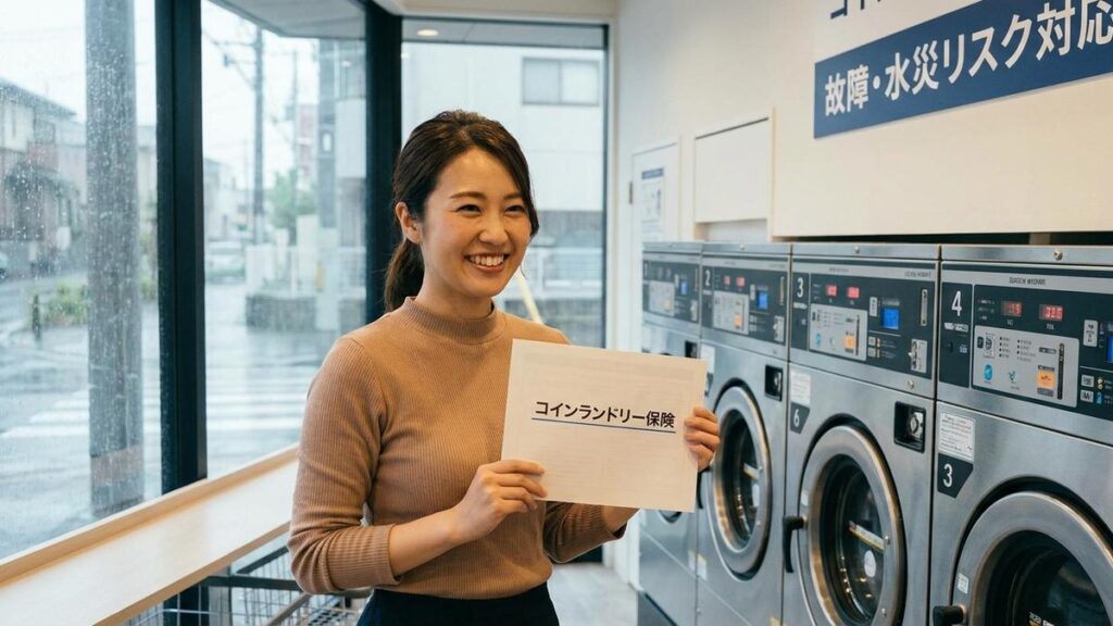 コインランドリー経営保険の必要性とリスクを解説のイメージ画像
