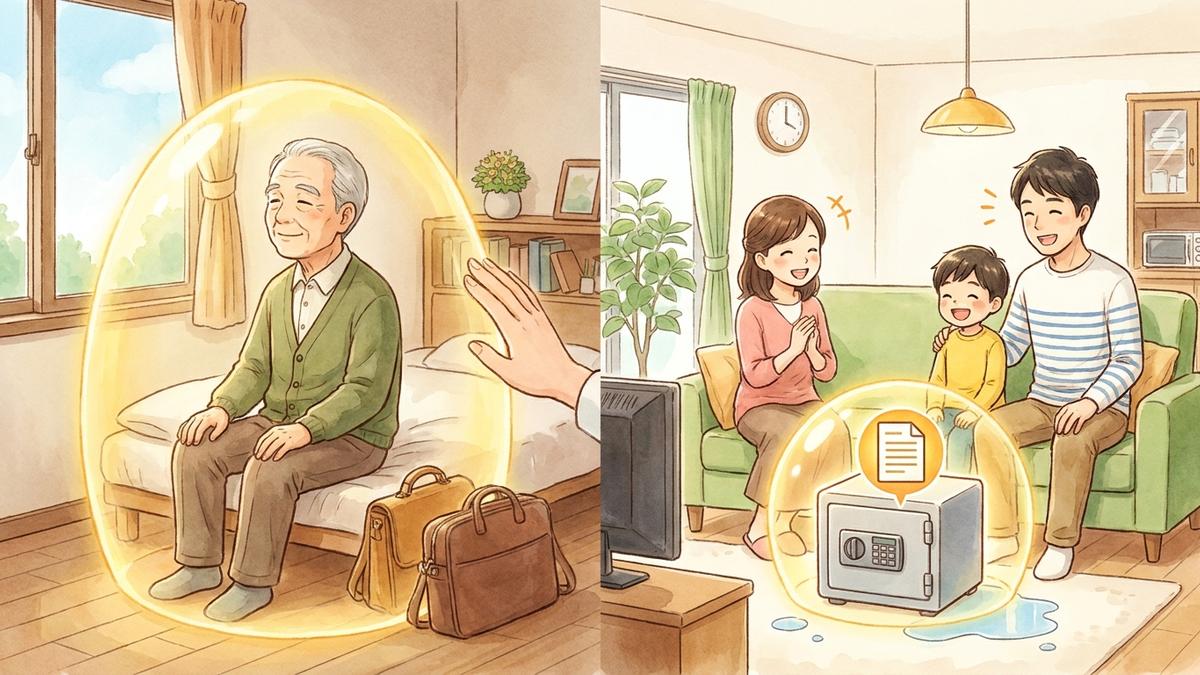 孤独死保険の特約と家財保険は別物？違いを解説 のイメージ画像