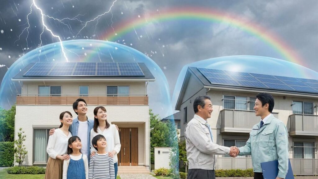 太陽光発電に保険は必要？個人・賃貸オーナー向けを解説 のイメージ画像