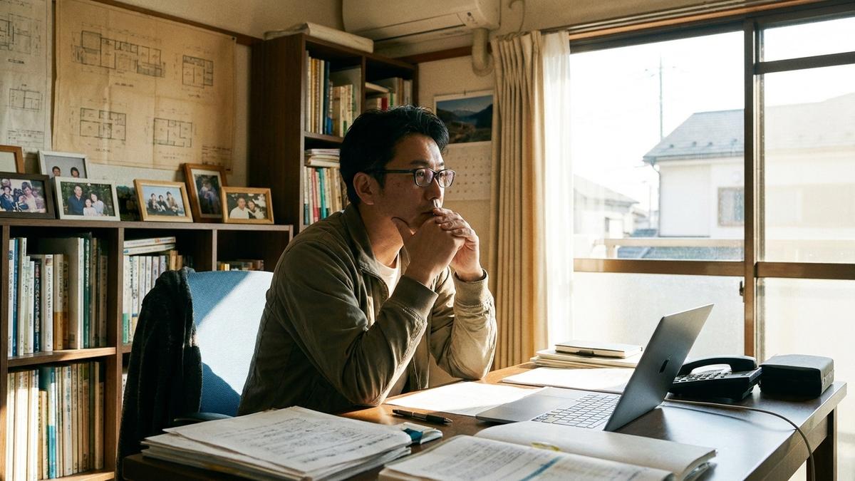 保険について検討するアパートオーナー