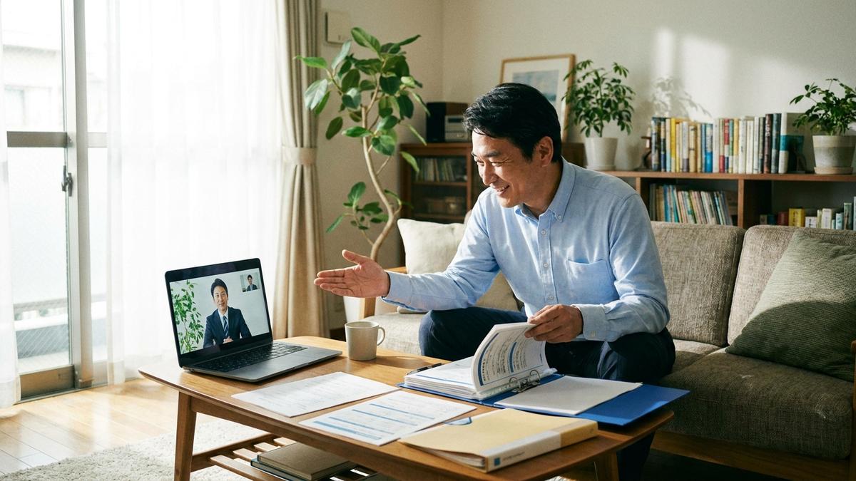 保険証券を整理して専門家に相談する賃貸オーナー