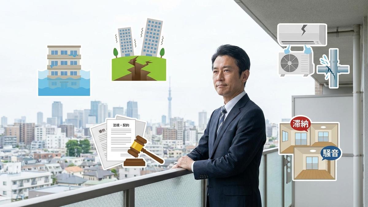 不動産オーナーの経営リスク保険まとめ｜火災保険以外編のイメージ画像